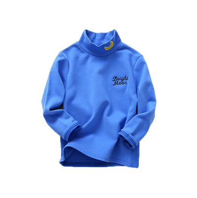 Camiseta Térmica Infantil de Cuello Alto - Algodón Puro para Niños y Niñas - Image 6