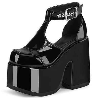 Botas Platform Gothic de Talla Grande para Mujer - Estilo Alternativo - Image 15