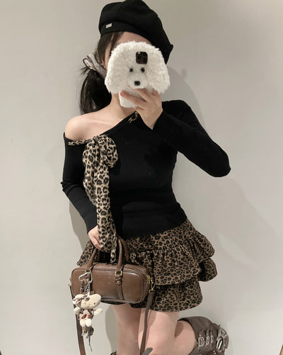 Blusa Ajustada de Manga Larga con Tirantes - Estilo Otoño Deseo - Image 10