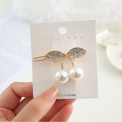 Pasador Perla Brillante con Cristales Rhinestone para Mujer - Image 14