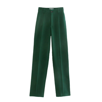 Pantalón Multicolor Cintura Alta Pierna Ancha para Mujer - Image 16