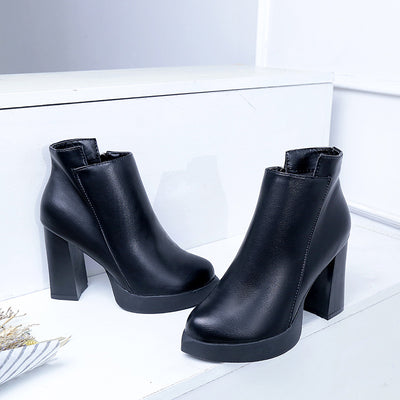 Botas Tacón Alto Ms. Martin - Zapatos Versátiles para Cualquier Ocasión - Image 6