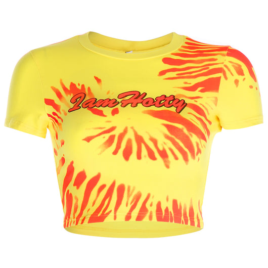 Playera Slim Teñida al Viento con Arte - Image 21