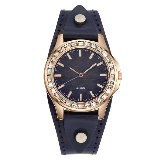 Reloj de Lujo Ligero con Pulsera de Diamantes Completa para Mujer - Image 9
