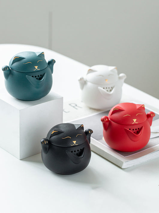 Set de Té Portátil con Tetera y 2 Tazas - Bolsa de Almacenamiento Incluida