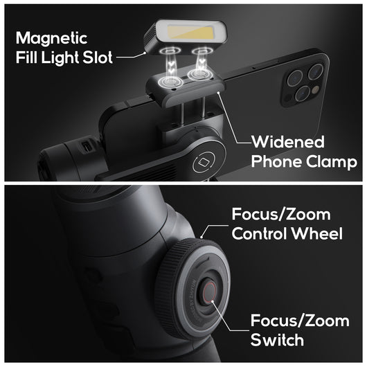 Estabilizador de Gimbal de 3 Ejes para Smartphone - Transmisión en Vivo Profesional - Image 13