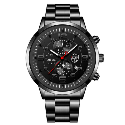 Reloj para Hombre con Esfera Dorada Grande, Calendario Luminoso y Correa de Acero - Image 17