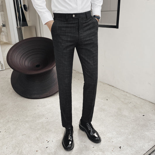 Pantalones Rectos Elegantes para Hombre - Estilo Casual y Ejecutivo - Image 6