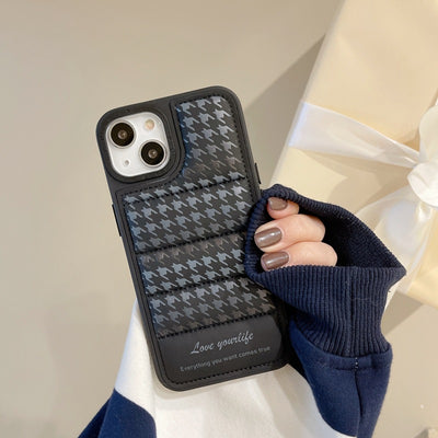 Funda de Teléfono Pied de Poule Pantalla Completa en Silicona - Image 10