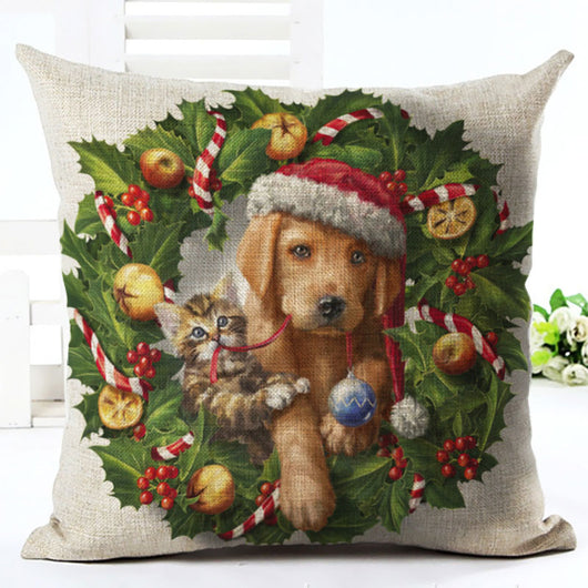Almohada Navideña con Diseño Infantil - Image 16
