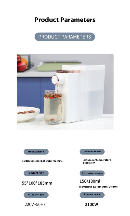 Dispensador de Agua Caliente Portátil para Escritorio - Image 12