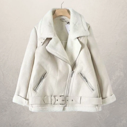 Chaqueta de Cuero para Motociclista Mujer - Image 5