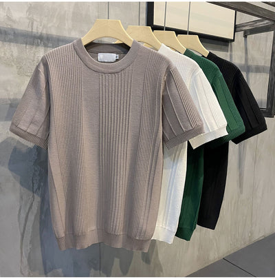Playera Ligera de Seda de Hielo - Manga Corta Transpirable - Image 18