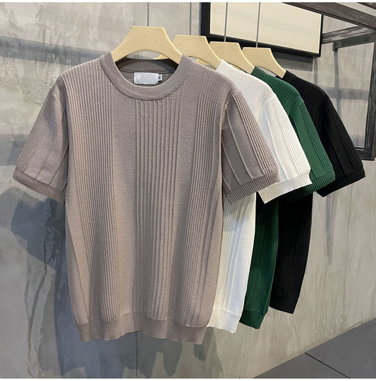 Playera Ligera de Seda de Hielo - Manga Corta Transpirable - Image 18