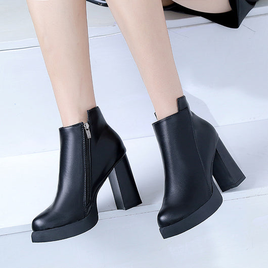 Botas Tacón Alto Ms. Martin - Zapatos Versátiles para Cualquier Ocasión - Image 5