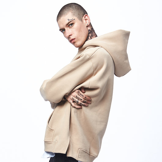 Sudadera Oversized para Hombre con Hombro Descubierto - Hoodie de Otoño Talla Grande - Image 5
