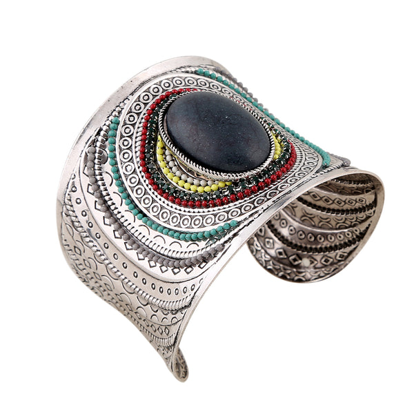 Pulsera Brazalete de Aleación con Estilo Atmosférico