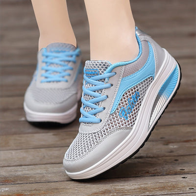 Zapatos Casuales Transpirables con Suela Gruesa para Mujer - Image 3