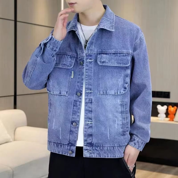 Chaqueta Vaquera Hombre Relajada y Moderna