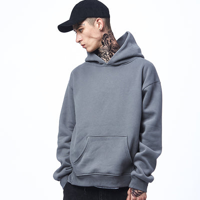 Sudadera Oversized para Hombre con Hombro Descubierto - Hoodie de Otoño Talla Grande - Image 3