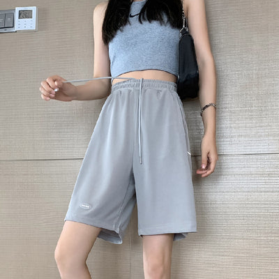 Shorts Anchos de Seda Helada para Mujer - Comodidad Fresca para el Verano - Image 9