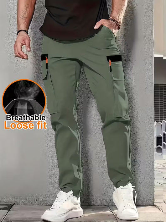 Pantalones de Trabajo Holgados para Hombre - Image 10