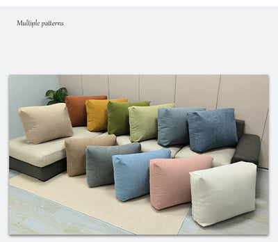 Almohada Bolster de Chenilla Extragrande para Sofá y Cama - Máximo Confort - Image 18