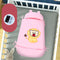Tigre Obediente Rosa 80 X 48 Cm