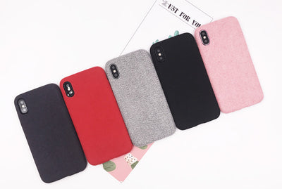 Funda Protectora de Celular con Felpa Suave y Fibra PU Premium - Image 3