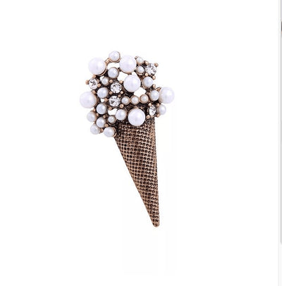 Broche de Helado con Cristales de Perla y Diamantes - Image 12