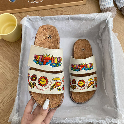 Sandalias de Verano con Suela de Corcho y Bordados Artesanales - Image 7