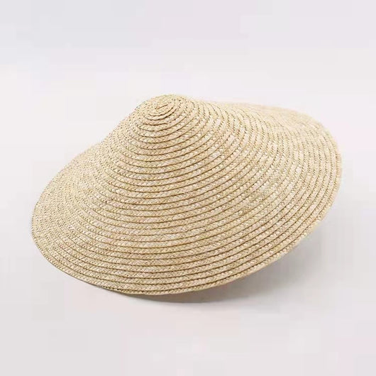 Sombrero de Paja Natural Simple Wind para Exteriores - Image 5