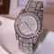 Reloj de Dama con Correa de Acero y Cristales Brillantes Gypsophila