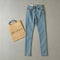 Pantalones Vaqueros Elásticos Cintura Alta Slim Fit