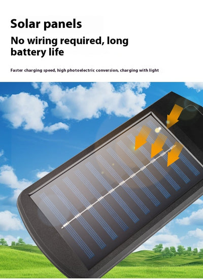 Lámpara Solar de Seguridad LED con Sensor de Movimiento - Image 14