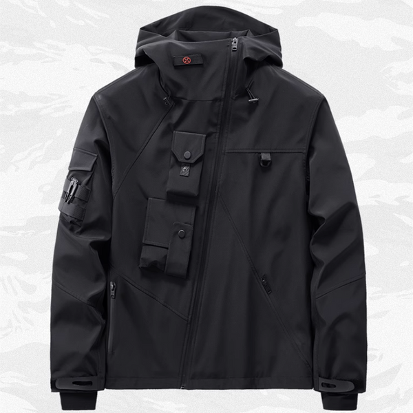 Chaqueta Funcional Multipocket Hombre - Corte Medio