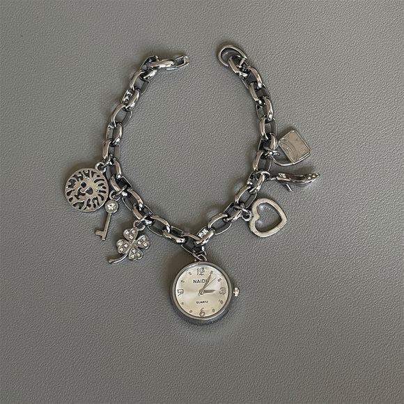 Reloj de Diamantes Estilo Coreano Delgado para Mujer