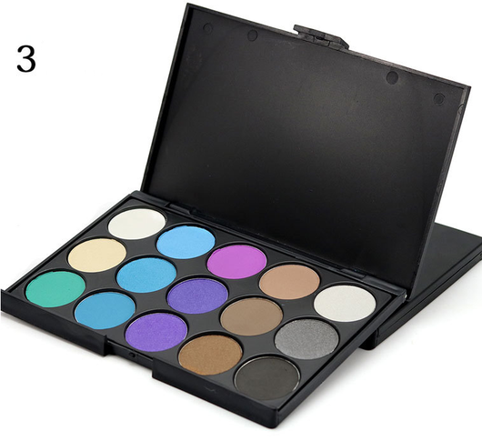 Paleta de Sombras 15 Colores Tierra - Maquillaje Ahumado Profesional - Image 8
