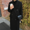 Abrigo de Lana Estilo Británico Japonés Hepburn