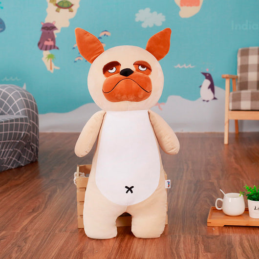 Peluche Husky de Algodón Premium - Almohada Suave con Plumas para Regalar - Image 10