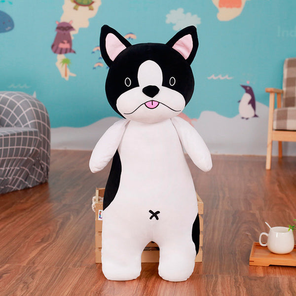 Peluche Husky de Algodón Premium - Almohada Suave con Plumas para Regalar - Image 6