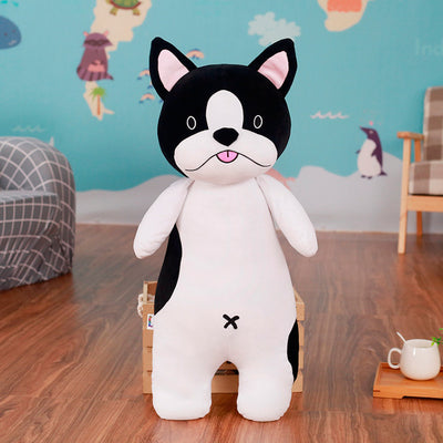 Peluche Husky de Algodón Premium - Almohada Suave con Plumas para Regalar - Image 6
