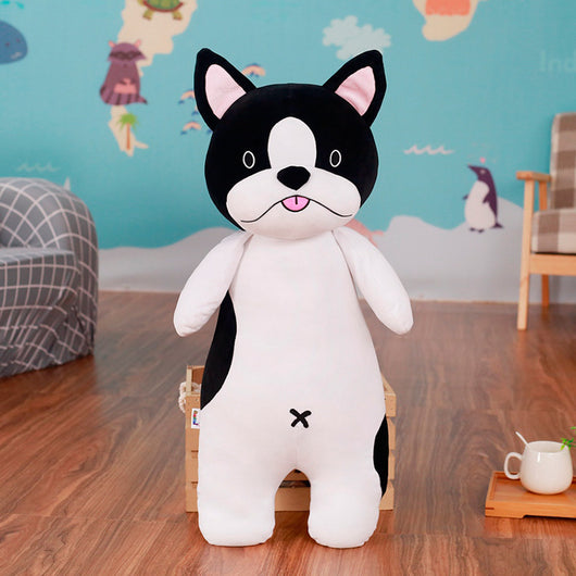 Peluche Husky de Algodón Premium - Almohada Suave con Plumas para Regalar - Image 6