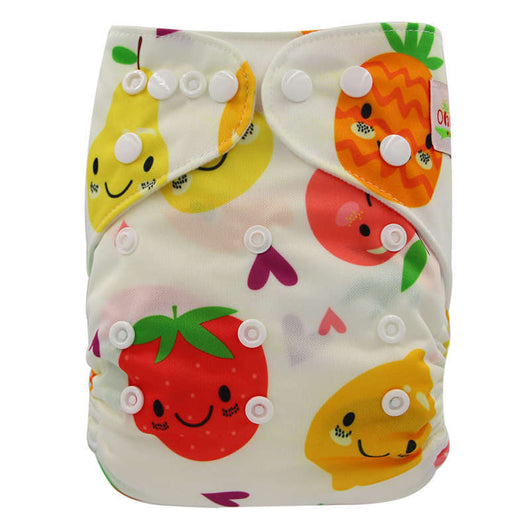 Pañal de Tela Reutilizable Transpirable Ajustable para Bebé 0-3 Años - Image 26