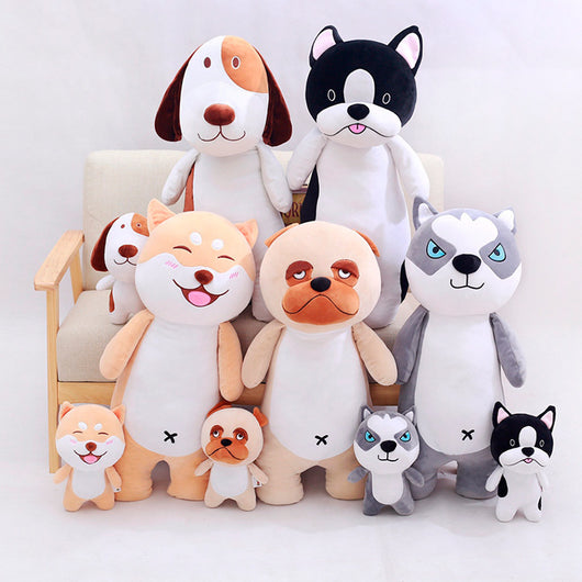 Peluche Husky de Algodón Premium - Almohada Suave con Plumas para Regalar - Image 2