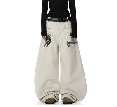 Pantalones Casuales Unisex con Bolsillos Invertidos y Diseño de Cuchilla Curva - Image 5