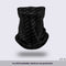 Estilo De Oreja Colgante De Seda De Hielo Con Letras Geniales En Negro