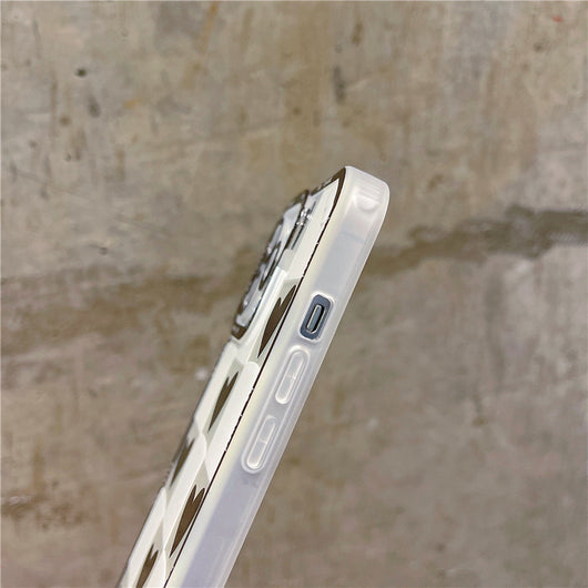Funda Transparente para Teléfono Amor en Tablero de Ajedrez - Image 12