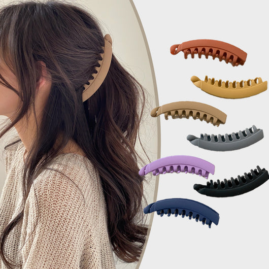 Pinzas de Cabello Banana Chic - Sujetadores de Agarre Fuerte para Coletas