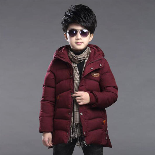 Chaqueta Acolchada con Capucha para Niño - Image 10